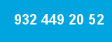 932 449 20 52